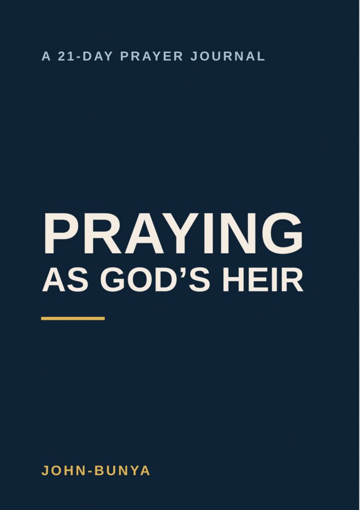 Praying as God’s Heir — 21-Day Prayer Journal cover