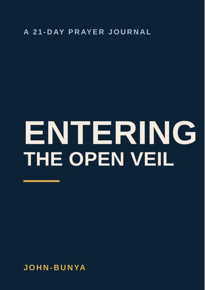 Entering the Open Veil — 21-Day Prayer Journal cover