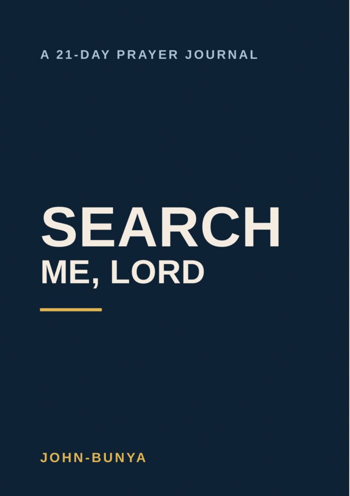 Search Me, Lord &mdash; 21-Day Prayer Journal cover