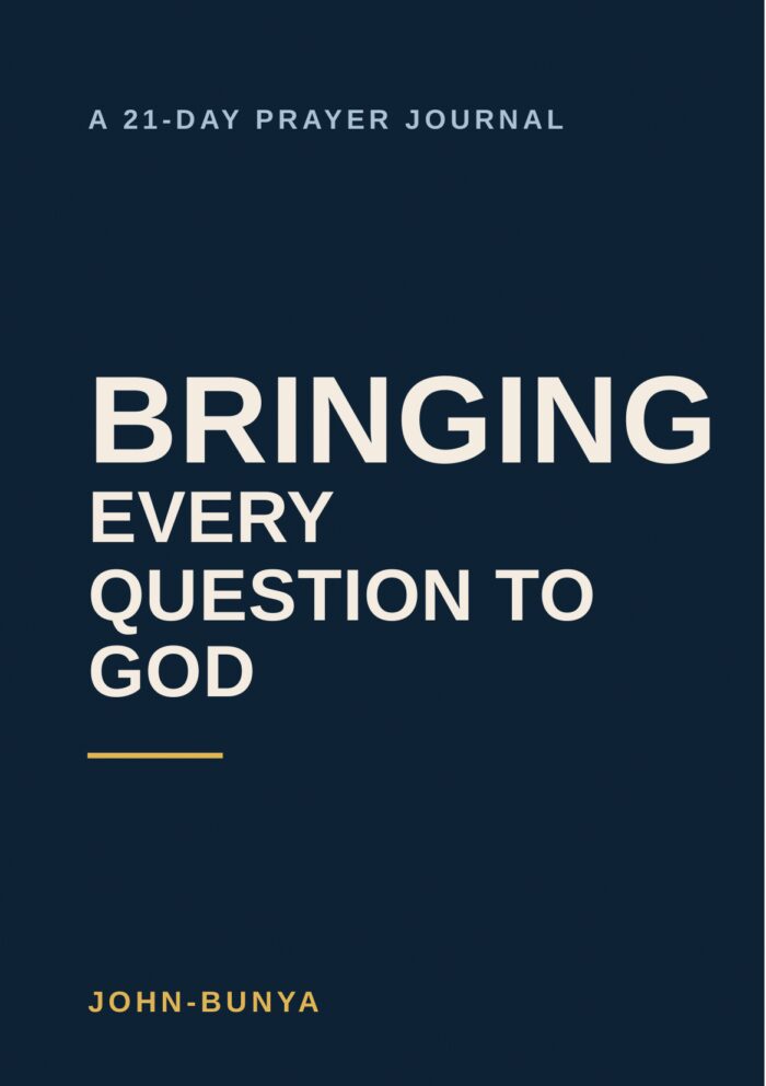 Bringing Every Question to God — 21-Day Prayer Journal cover