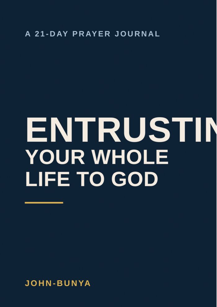 Entrusting Your Whole Life to God — 21-Day Prayer Journal cover