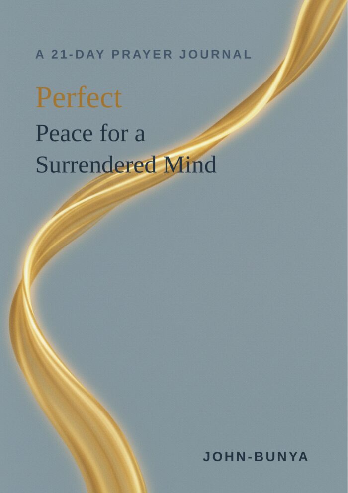 Perfect Peace for a Surrendered Mind — 21-Day Prayer Journal cover