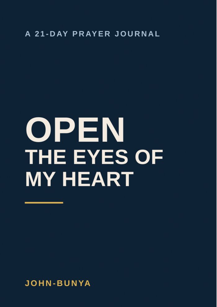 Open the Eyes of My Heart &mdash; 21-Day Prayer Journal cover