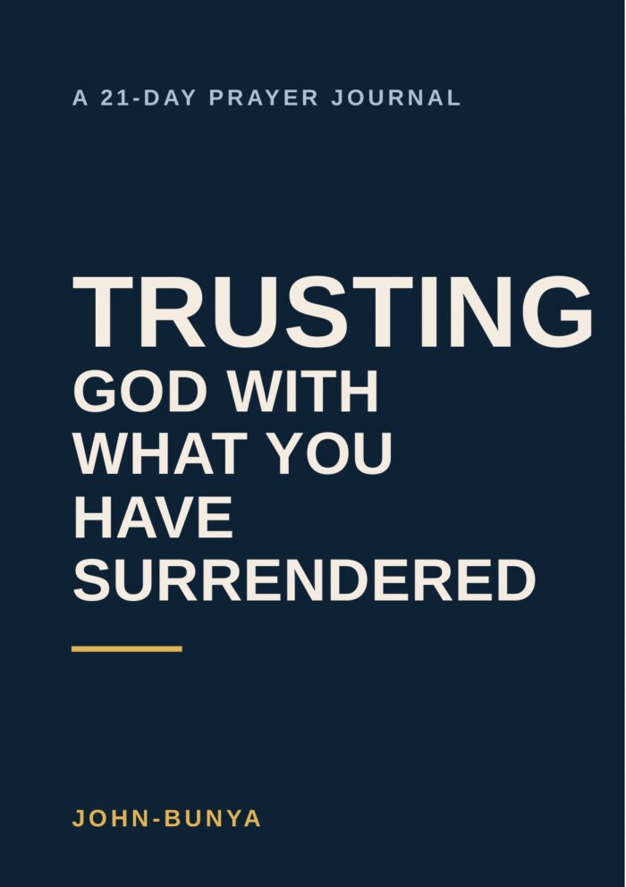 Trusting God With What You Have Surrendered — 21-Day Prayer Journal cover