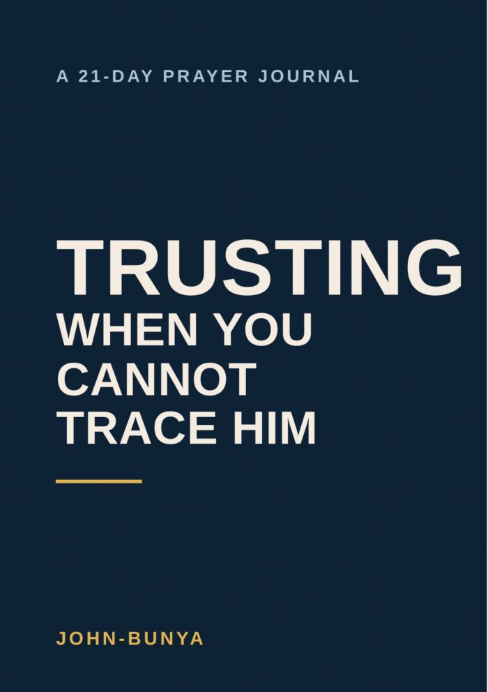 Trusting When You Cannot Trace Him — 21-Day Prayer Journal cover