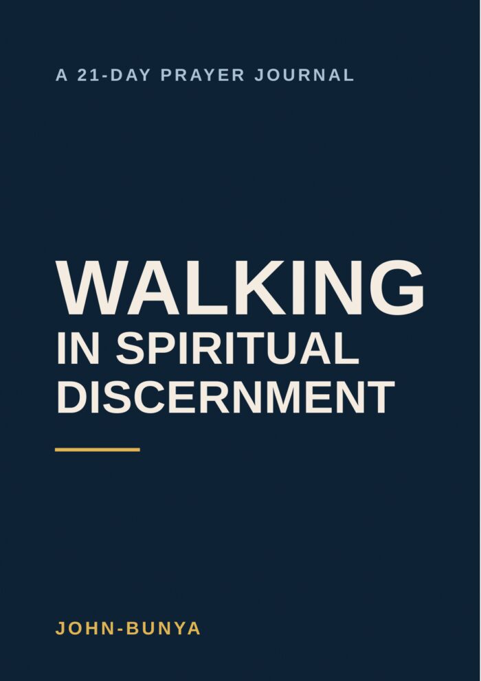 Walking in Spiritual Discernment &mdash; 21-Day Prayer Journal cover