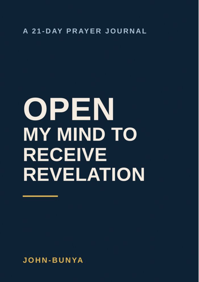 Open My Mind to Receive Revelation &mdash; 21-Day Prayer Journal cover