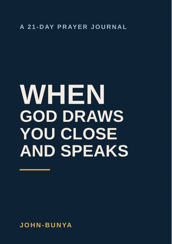 When God Draws You Close and Speaks — 21-Day Prayer Journal cover
