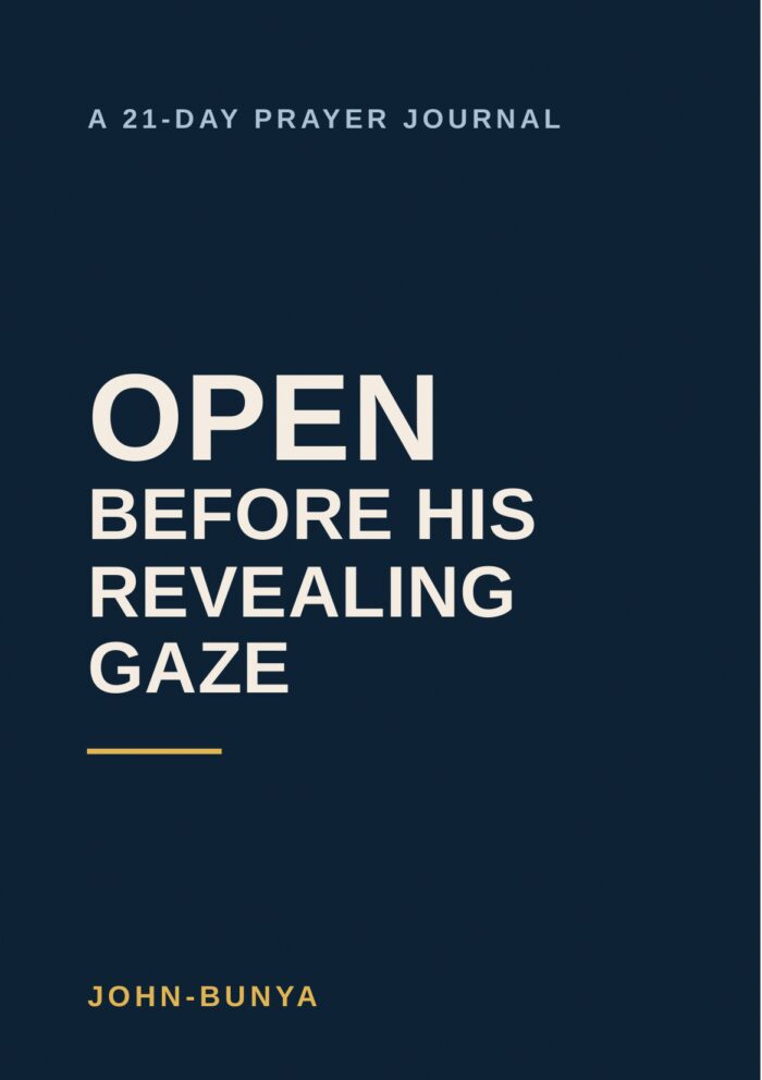 Open Before His Revealing Gaze — 21-Day Prayer Journal cover