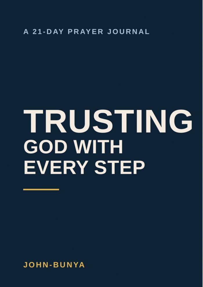 Trusting God With Every Step — 21-Day Prayer Journal cover
