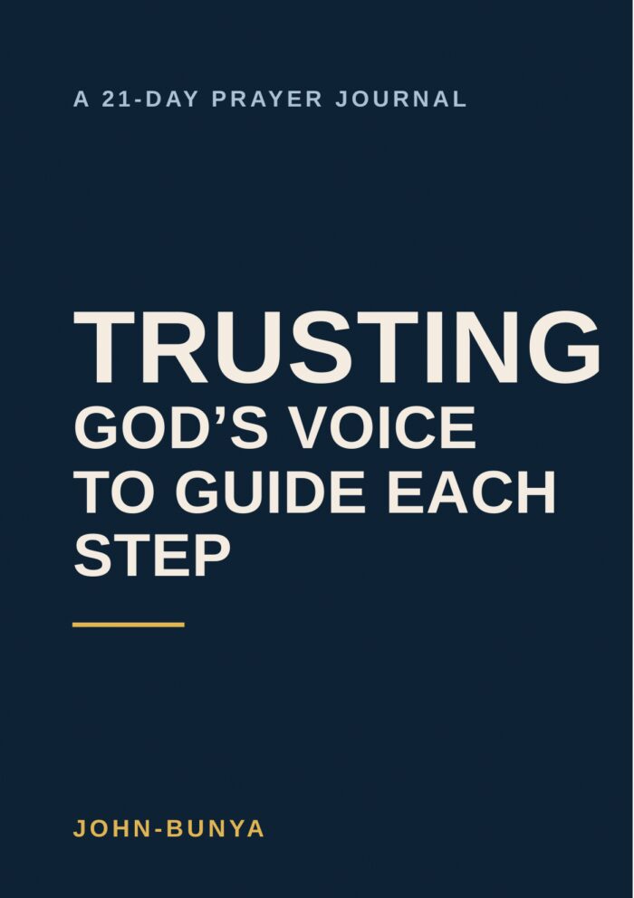 Trusting God’s Voice to Guide Each Step — 21-Day Prayer Journal cover