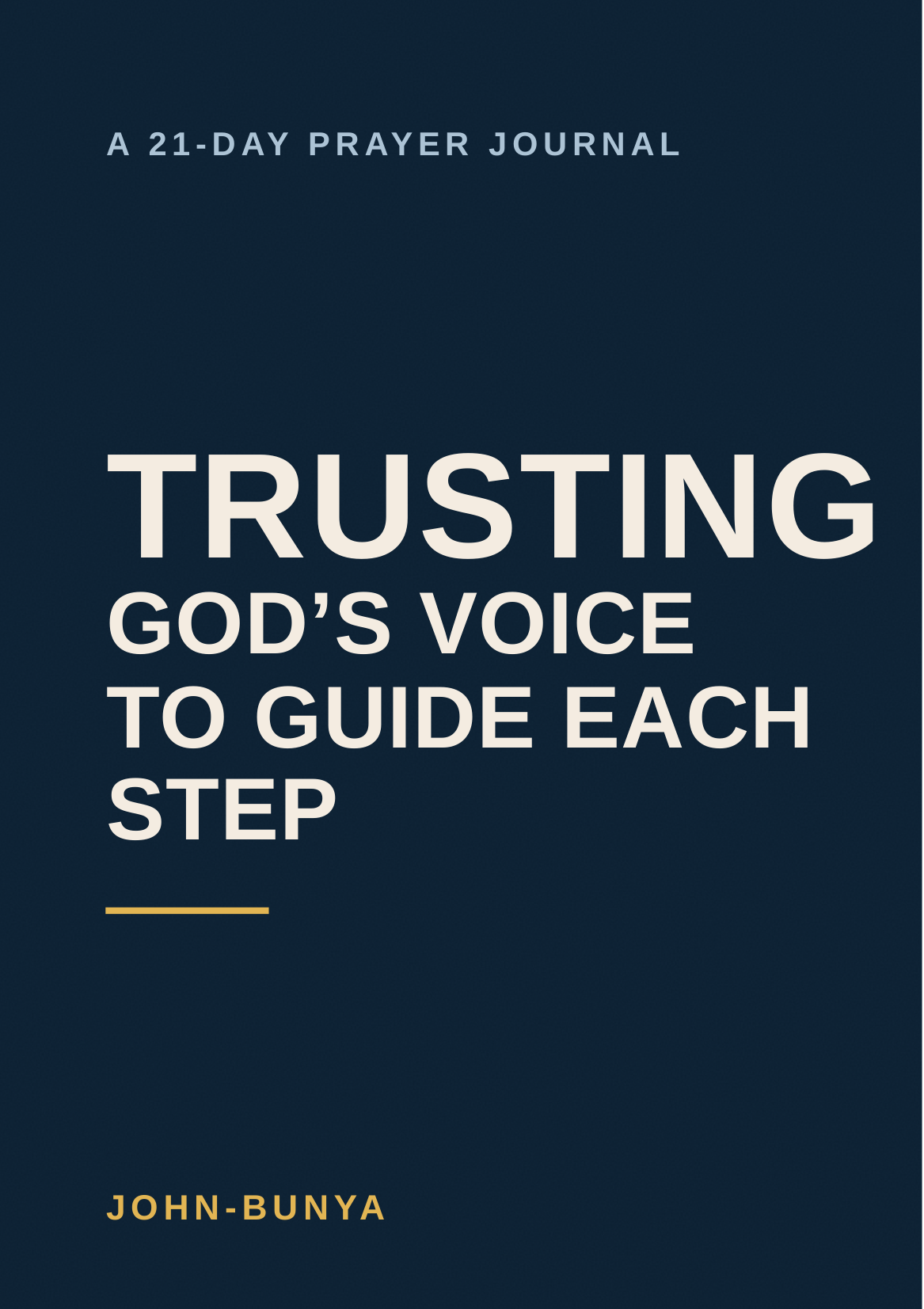 Trusting God’s Voice to Guide Each Step