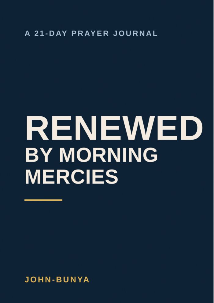 Renewed by Morning Mercies &mdash; 21-Day Prayer Journal cover