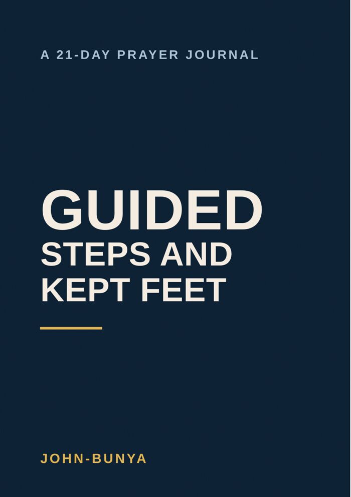 Guided Steps and Kept Feet — 21-Day Prayer Journal cover