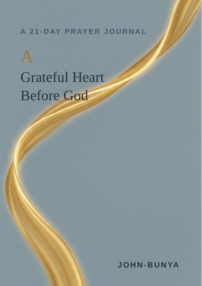 A Grateful Heart Before God — 21-Day Prayer Journal cover