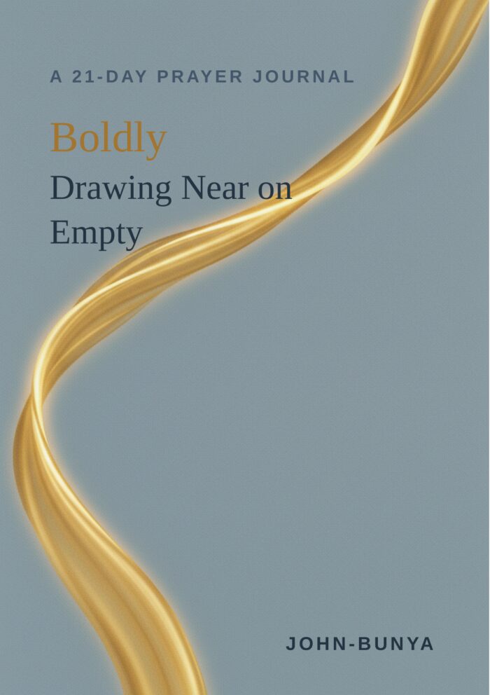 Boldly Drawing Near on Empty — 21-Day Prayer Journal cover