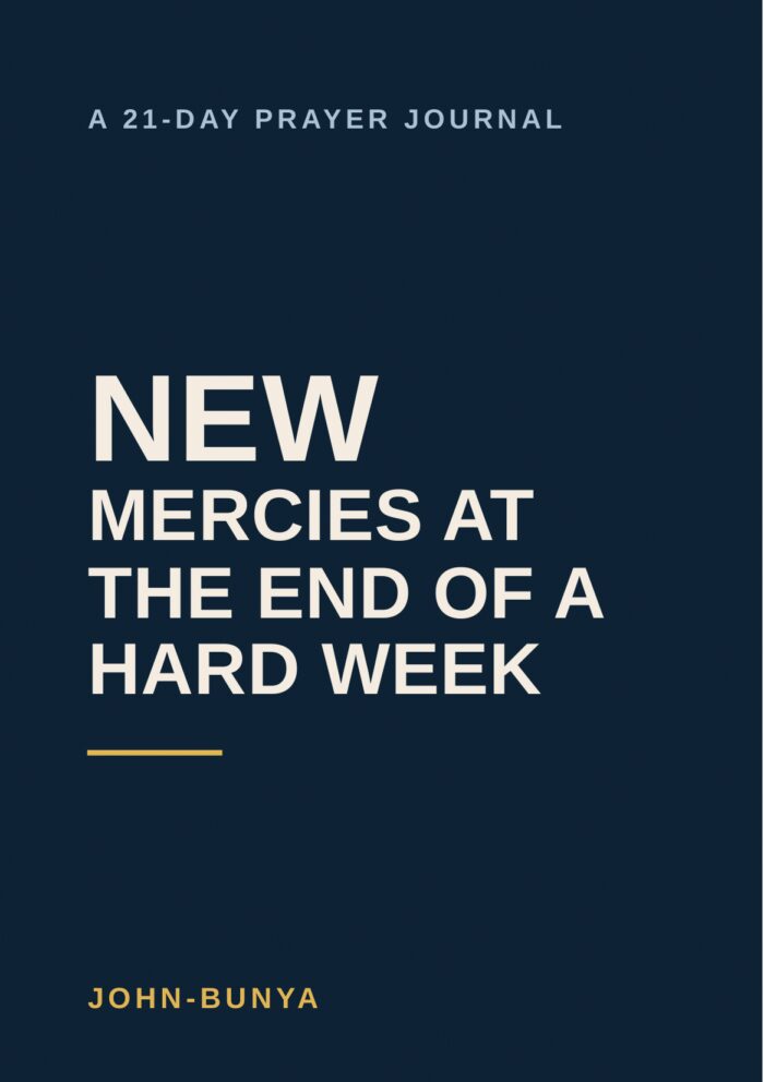 New Mercies at the End of a Hard Week — 21-Day Prayer Journal cover