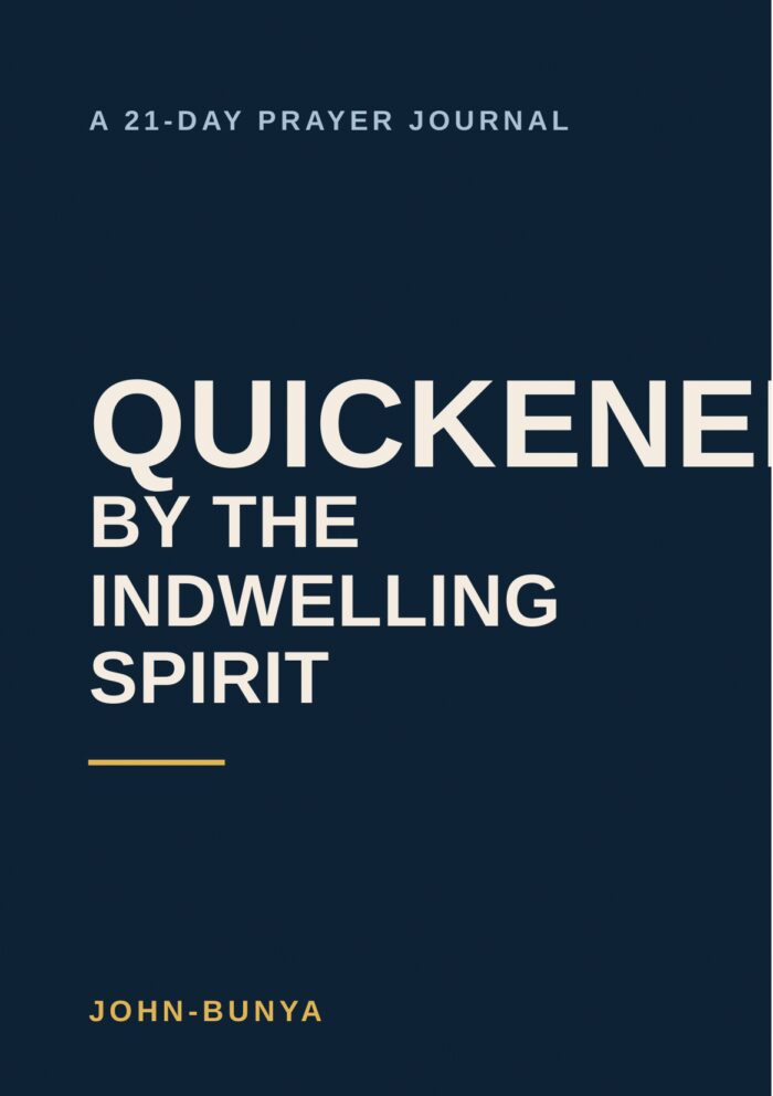 Quickened by the Indwelling Spirit — 21-Day Prayer Journal cover