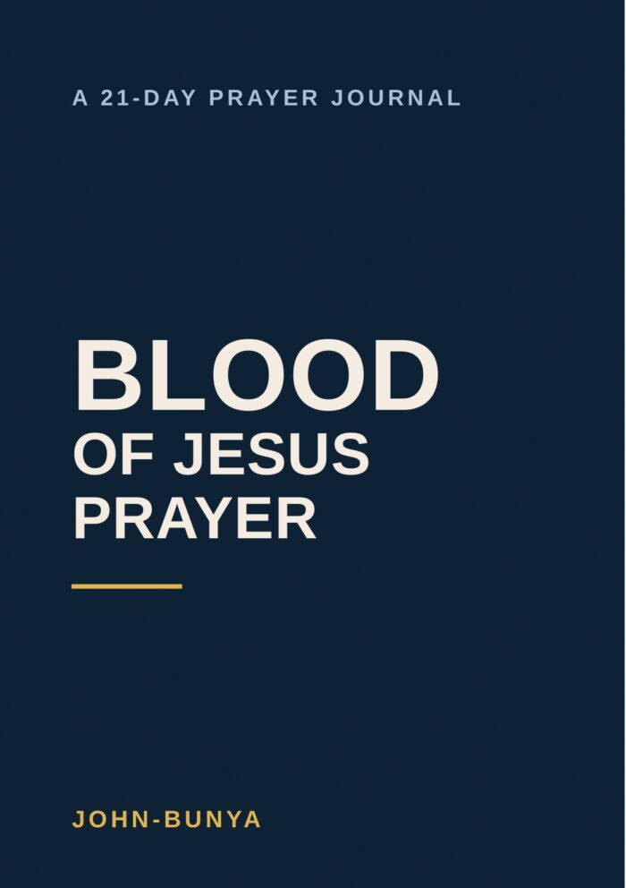 Blood of Jesus Prayer — 21-Day Prayer Journal cover