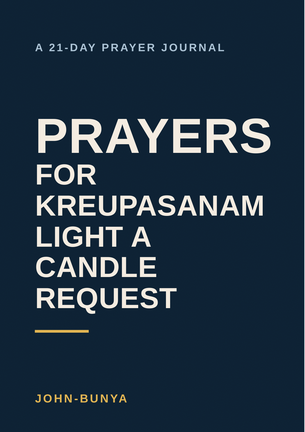 Prayers for Kreupasanam Light a Candle Request