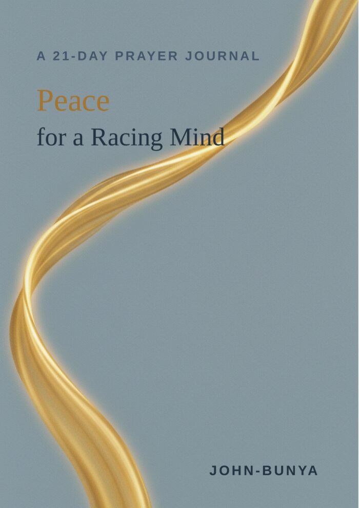 Peace for a Racing Mind &mdash; 21-Day Prayer Journal cover